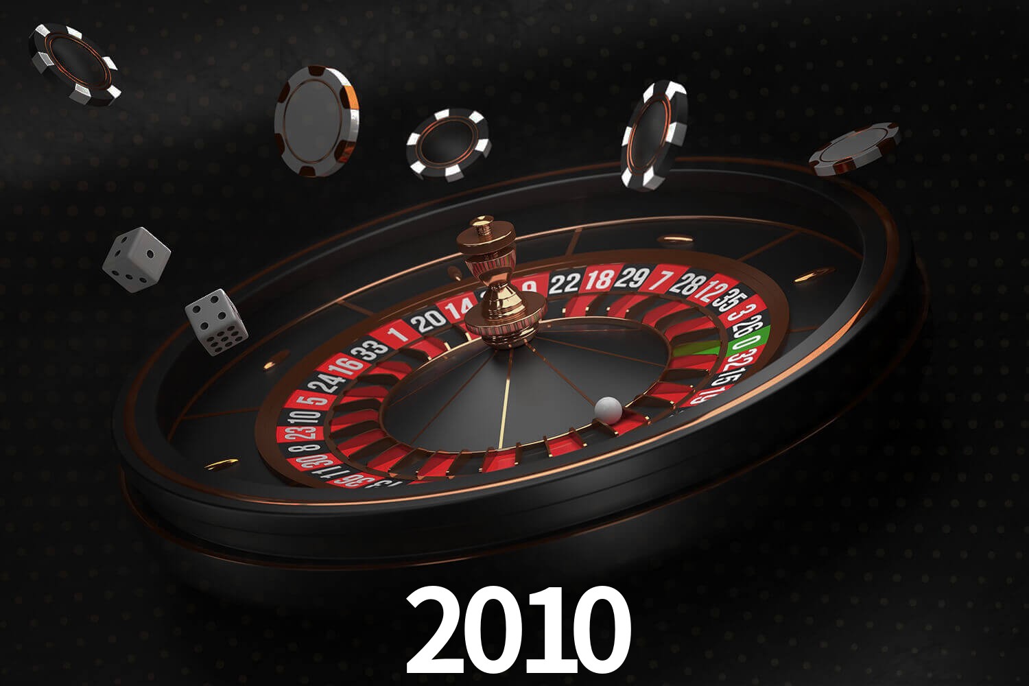 2010: Jogos de Caça-Níqueis-Altas Recompensas, Roleta-Velocidade, Blackjack-Desafios Máximos